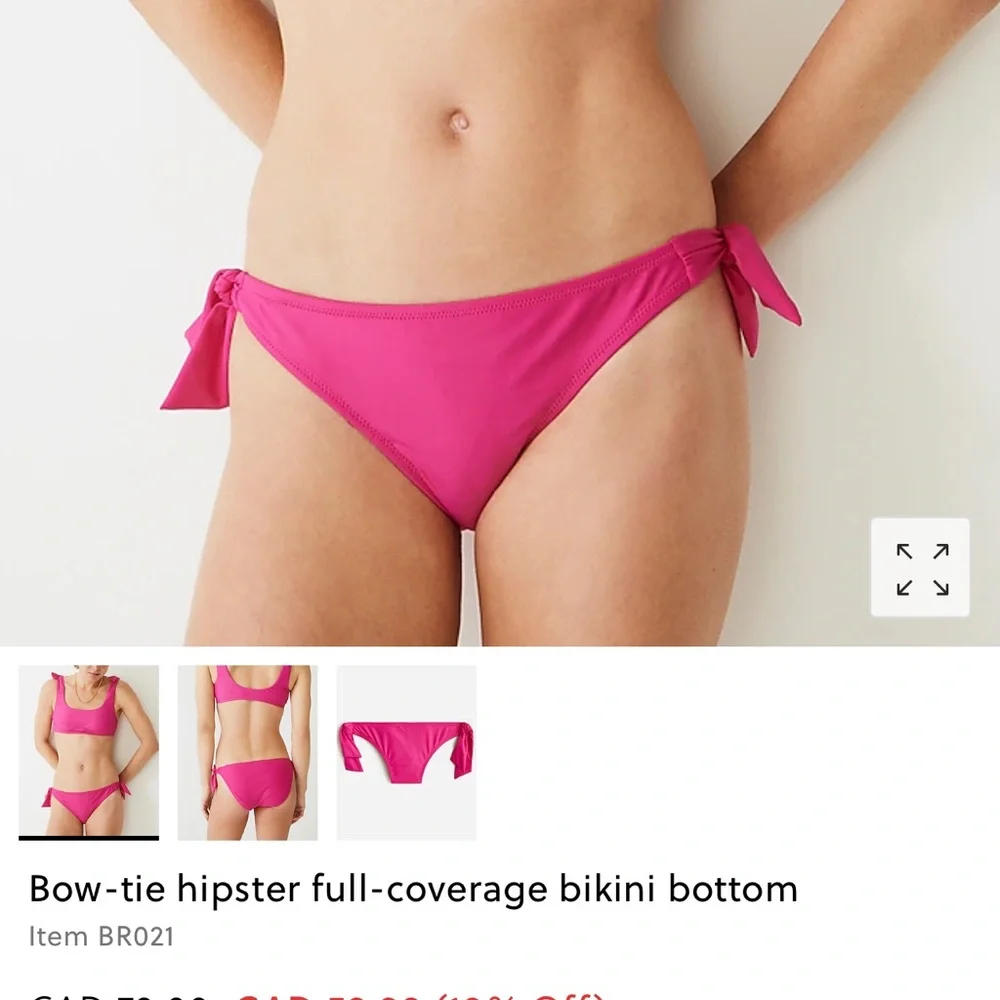 NEW! Side tie bikini bottom - Picture 2 of 5